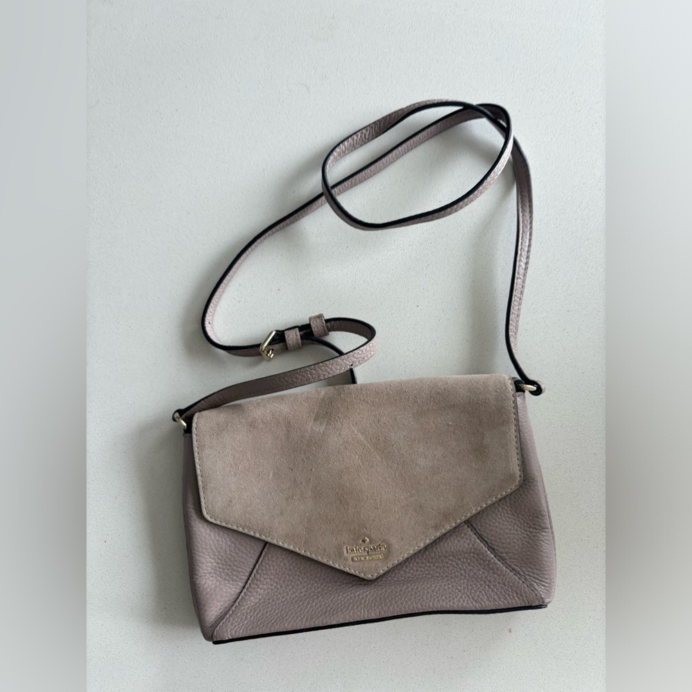 Kate Spade Crossbody Dove Purple mixed material